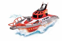 Hračka RC loď hasiči 37 cm, 3kan