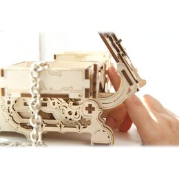 Ugears 3D dřevěné mechanické puzzle Starožitná šperkovnice