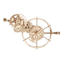 Ugears 3D dřevěné mechanické puzzle Tellurium