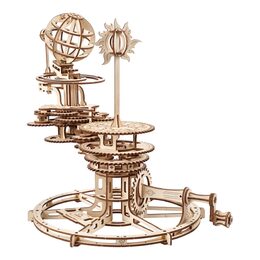 Ugears 3D dřevěné mechanické puzzle Tellurium