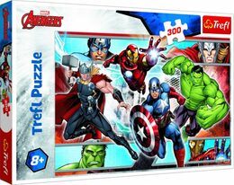 Puzzle Avengers 300dílků 60x40cm v krabici 40x27x4cm