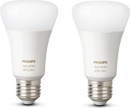 Chytrá žárovka Philips Hue Bluetooth 9W, E27, White and Color Ambiance (2ks)