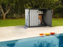 Zahradní box Keter Patio Store šedý