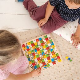 Bigjigs Toys Hadi a žebříky 2 - poškozený obal