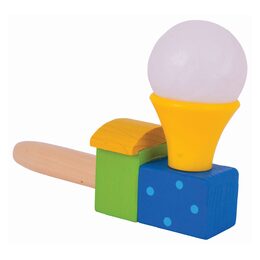 Bigjigs Toys Foukání lokomotiva s balónkem 1 ks