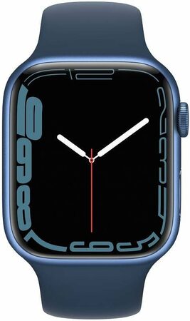 Hodinky Apple Watch Series 7 GPS + Cellular, 45mm Blue Aluminium Case with Abyss Blue Sport Band-Regular