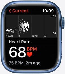 Hodinky Apple Watch Series 7 GPS + Cellular, 45mm Blue Aluminium Case with Abyss Blue Sport Band-Regular