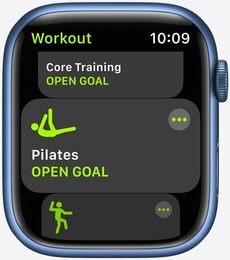 Hodinky Apple Watch Series 7 GPS + Cellular, 45mm Blue Aluminium Case with Abyss Blue Sport Band-Regular