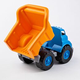 Green Toys Nákladní auto sklápěcí modro-oranžové