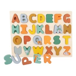 small foot Vkládací puzzle Safari abeceda