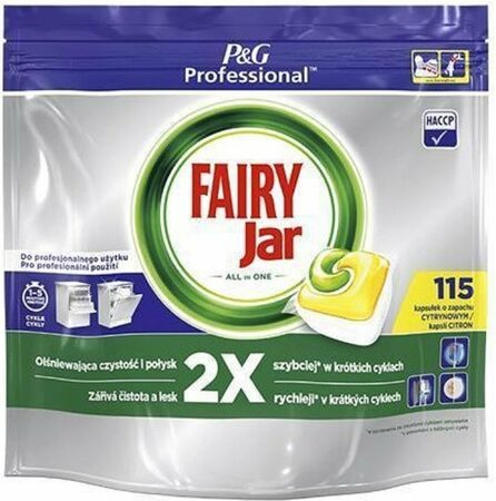 Jar Fairy Professional All in 1 kapsle do myčky nádobí 115 ks