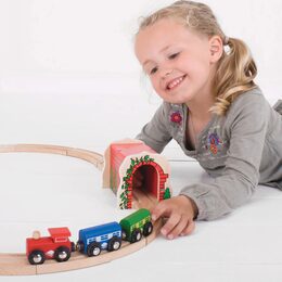 Bigjigs Rail Cihlový železniční tunel