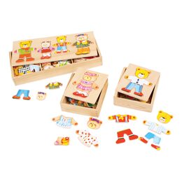 Bigjigs Toys Oblékací puzzle Paní medvědice