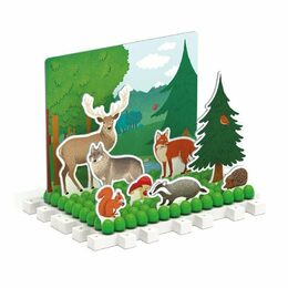 Quercetti Zasouvací skládačka Play Habitat sliding puzzle