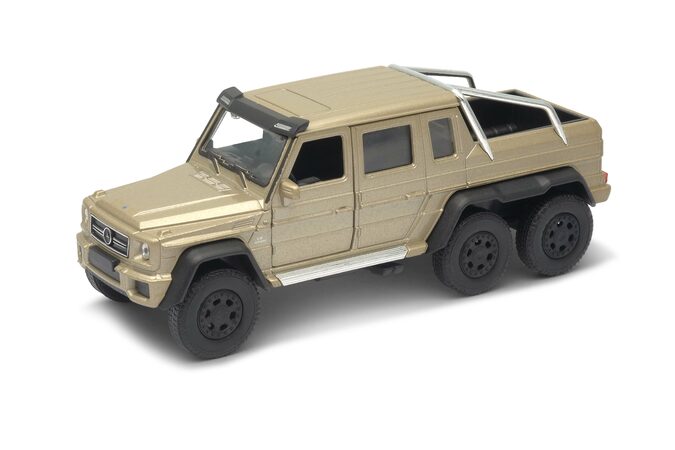 Welly Mercedes-Benz G63 AMG 6x6 1:34 černý