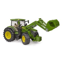 Bruder Traktor John Deere 7R 350 s čelním nakladačem