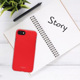 Kryt Story iPhone 13 Pro, červený FIXED