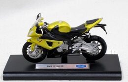 Welly Motocykl BMW S1000RR 1:18 zlatý
