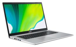 Ntb Acer Aspire 3 (A317-33-P194)  Pentium Silver N6000, 17.3", Full HD, RAM 8GB, SSD 256GB, bez mechaniky, Intel UHD Graphics, Linux  - stříbrný