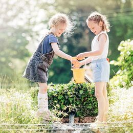 Kyblíček Bigjigs Toys plážový žlutý