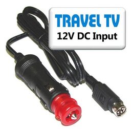 Kabel GoGEN k LCD TV, 12V autozapalovač - černý