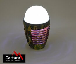 LED svítilna Cattara PEAR ARMY nabíjecí + lapač hmyzu