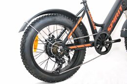 Elektrokolo Spirit DAKAR Fatbike, 350W, 17Ah černá