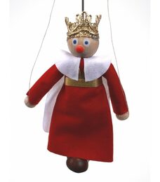 Gerlich Dřevěná loutka Král Ferdinand