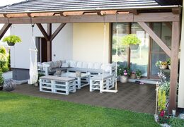 WPC dlaždice G21 Palmyra, Incana, balení 1 m2