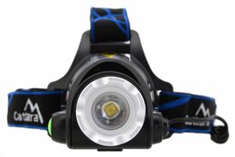 LED čelovka Cattara 570lm ZOOM nabíjecí