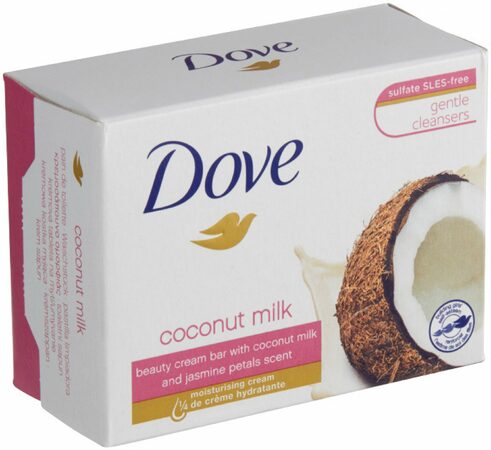 Dove Purely Pampering Coconut Milk toaletní mýdlo 100 g