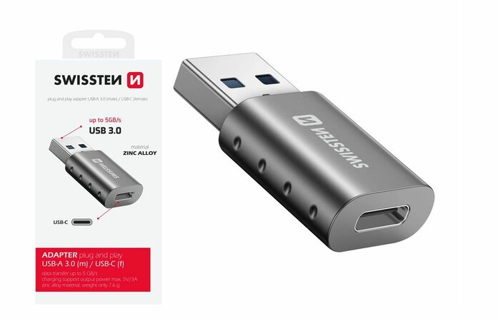SWISSTEN adaptér-redukce USB USB-C