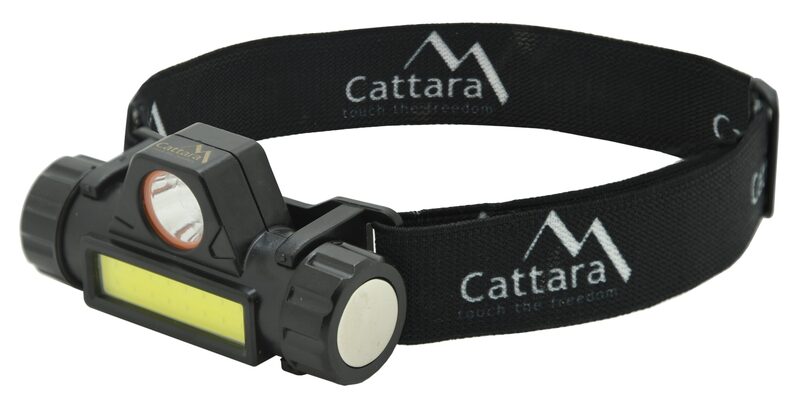 LED čelovka Cattara 120lm nabíjecí