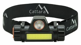 LED čelovka Cattara 120lm nabíjecí