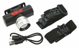 LED čelovka Cattara SCORPION 90lm ZOOM nabíjecí