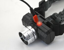 LED čelovka Cattara SCORPION 90lm ZOOM nabíjecí