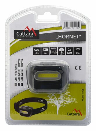 LED čelovka Cattara HORNET 130lm
