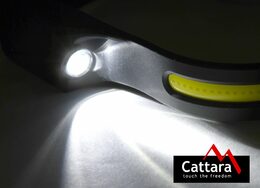 LED čelovka Cattara STRIP SENSOR 350lm nabíjecí