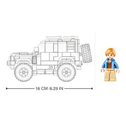 Sluban Model Bricks M38-B1015 anglické SUV Attacker