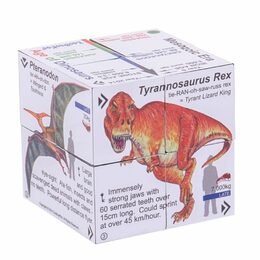 Zoobookoo Kniha v kostce Dinosauři