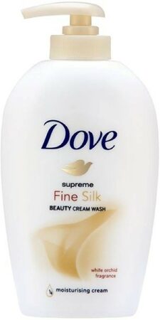 Dove Supreme Fine Silk krémové tekuté mýdlo dávkovač 250 ml