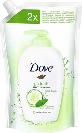 Dove Go Fresh Fresh Touch tekuté mýdlo náhradní náplň 500 ml