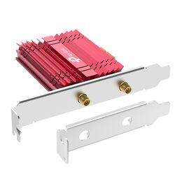 Síťová karta TP-Link Archer TXE75E AXE 5400, WiFi 6E, Bluetooth 5.2, 574Mbps 2,4GHz/ 2402Mbps 5GHz/ 2402 6GHz, PCI-e