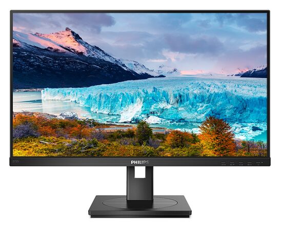 Philips LCD 272S1AE 27"  IPS /1920x1080@75Hz/250cd/1000:1/50M:1/4ms/VGA/HDMI/DP/