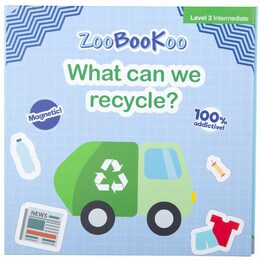Zoobookoo Magnetická kniha Co můžeme recyklovat?