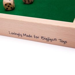 Bigjigs Toys Dřevěná hra Uzavřete kostky