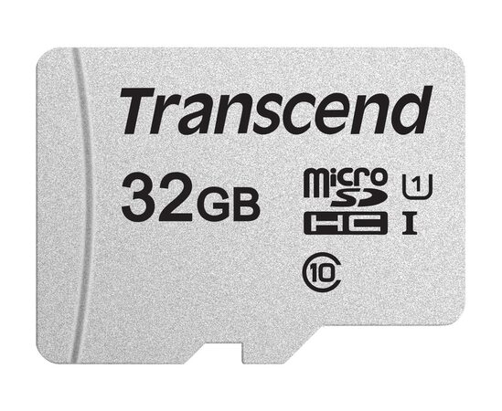 Transcend 32GB microSDHC 300S UHS-I U1 (Class 10) paměťová karta (bez adaptéru)