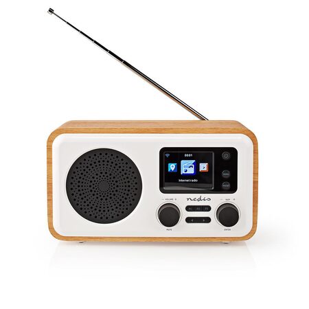 Nedis RDIN2000WT - Internetové Rádio - Stolní Provedení/Bluetooth/Wi-Fi/DAB+/ FM