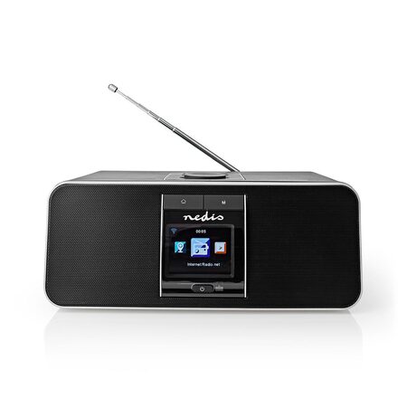 Nedis RDIN5005BK - Internetové Rádio - Stolní Provedení/Bluetooth/Wi-Fi/DAB+/FM/
