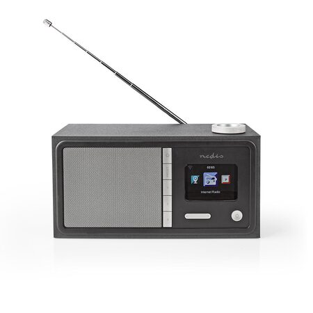Nedis RDIN3000BK - Internetové Rádio -Stolní Provedení/Bluetooth/Wi-Fi /FM/Inter